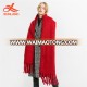 W3349 Winter Shawl Cape Scarf in Solid Colors Large Soft Silky Pashmina Shawl